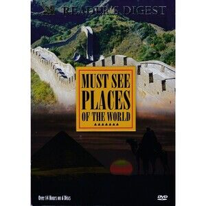 Reader's Digest Must See Places of the World 6 DVD Box Set Travel 14 Hours 2006